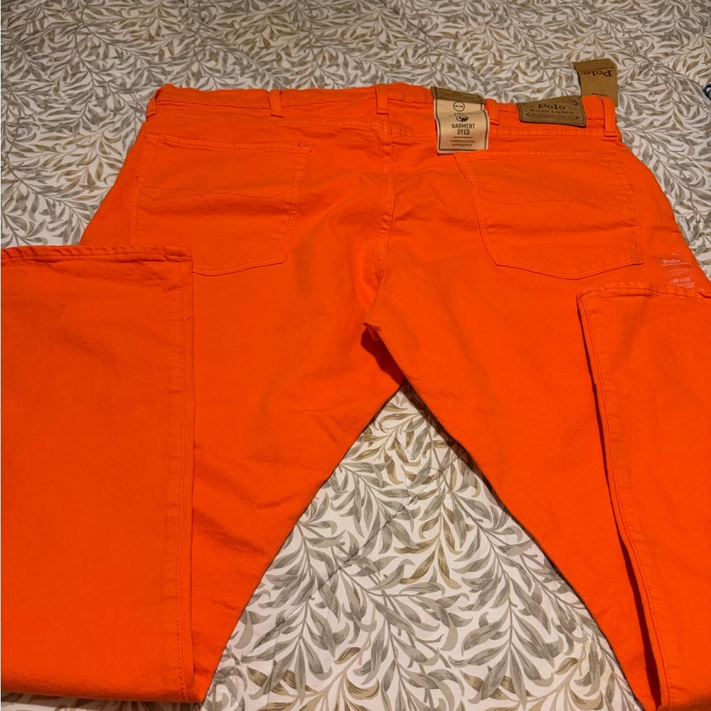 Polo by Ralph Lauren Orange Jeans